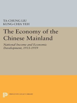 cover image of Economy of the Chinese Mainland